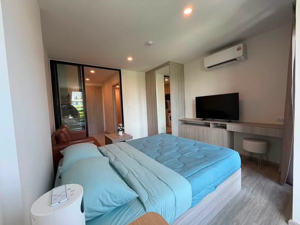 bedroom of Origin Play Sri Udom Station (Sales gallery) – ออริจิ้น เพลย์ ศรีอุดม สเตชั่น (สำนักงานขาย)
