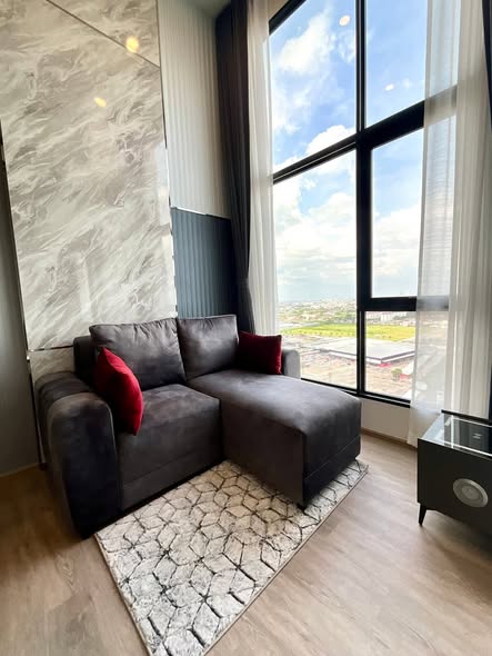 living room and room interior of Origin Plug & Play Nonthaburi Station