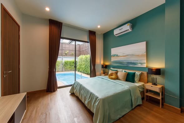 bedroom of Palmsprings Privato