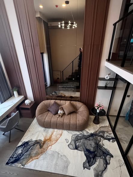living room of Park Origin Chula-Sam Yan