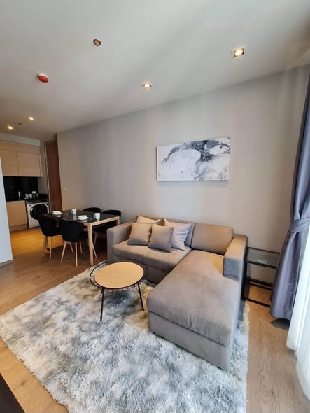 bedroom and living room of Park Origin Phrom Phong