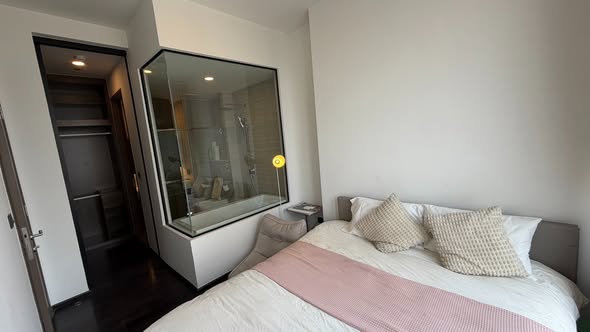 bedroom of Park​ Origin​ Thonglor