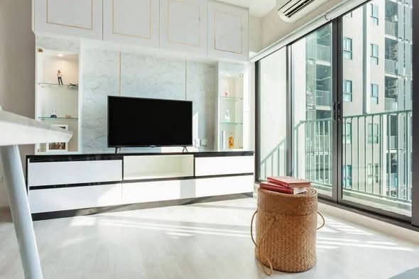 living room and room interior of Plum Condo Central Station Phase 1