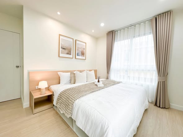 bedroom of Premsiri Botique Park Condominium