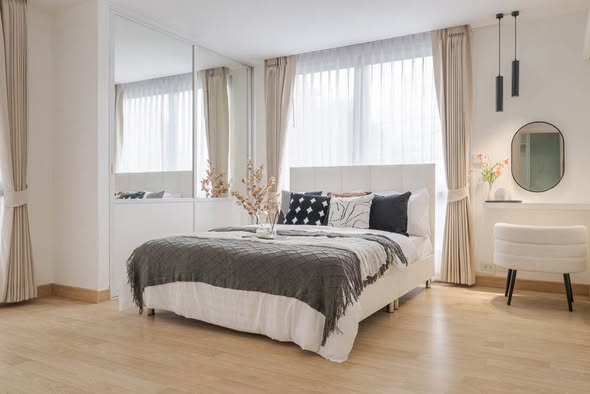 bedroom of Prima Srinagarindra Condo