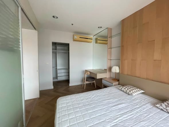 bedroom and room interior of Q House Condo Sathon