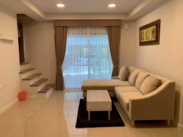 living room of Q Prime Sukhumvit 77 [คิว ไพร์ม สุขุมวิท 77]