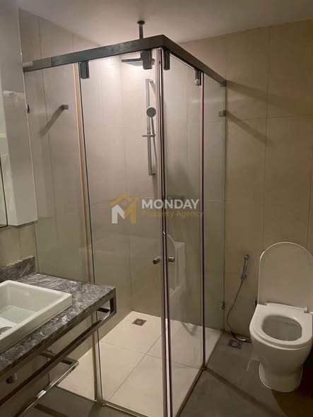 room interior and bathroom of Quad Silom condominium