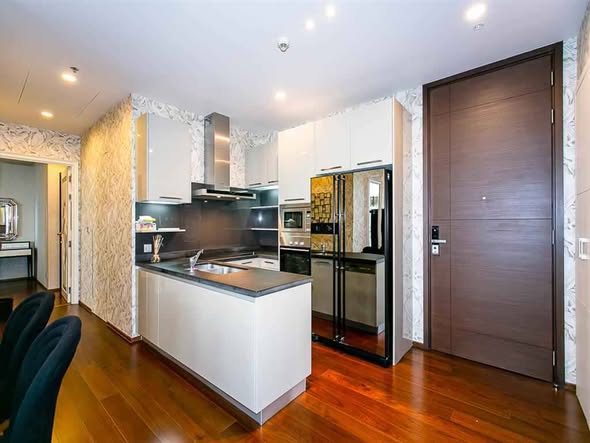 room interior and kitchen of Quattro by Sansiri