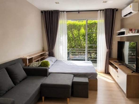 bedroom of Rajapruek Greenery Hill