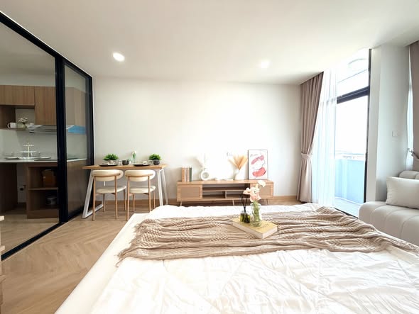 bedroom of รัชอาภา ทาวเวอร์ (Ratcha-Apha Tower)