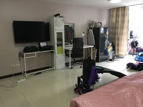 bedroom of Ratchada City 18 Condo