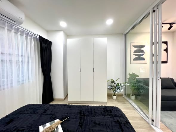bedroom and room interior of Ratchada Prestige Ladprao 48