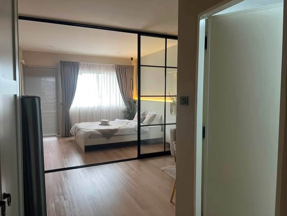 bedroom and room interior of Ratchada Prestige Ladprao 48