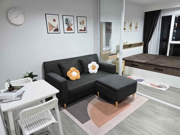 bedroom and living room of Regent Home Bangna (รีเจ้นท์โฮม บางนา)