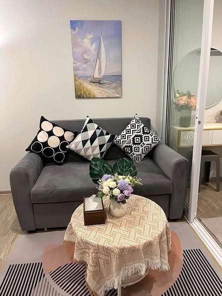 living room of Regent Home Bangna (รีเจ้นท์โฮม บางนา)