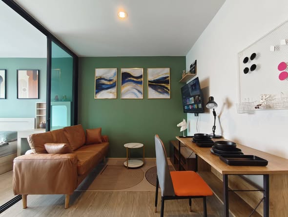 living room and bedroom and room interior of Regent Home Bangna (รีเจ้นท์โฮม บางนา)