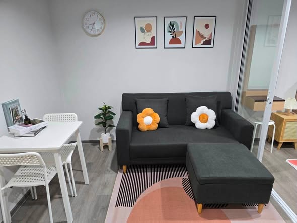 living room and room interior of Regent Home Bangna (รีเจ้นท์โฮม บางนา)