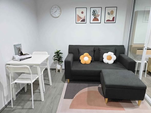 living room and room interior of Regent Home Bangna (รีเจ้นท์โฮม บางนา)