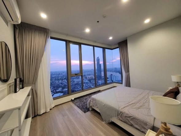 bedroom of Rhythm Charoenkrung Pavillion
