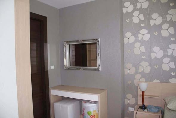 bedroom and bathroom of RHYTHM Ratchada