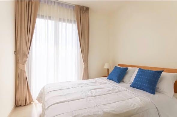 bedroom of Rhythm Sukhumvit 36-38