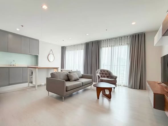living room of Rhythm Sukhumvit 36-38