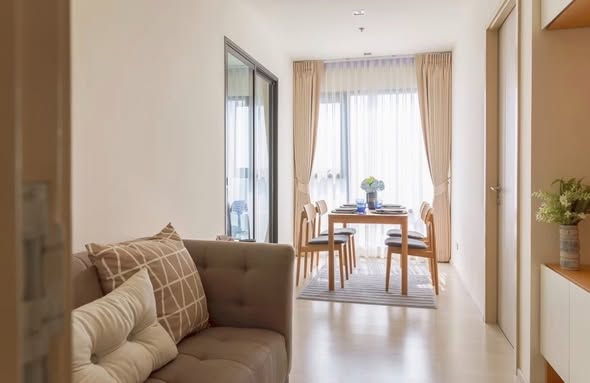 living room and bedroom and room interior of Rhythm Sukhumvit 36-38