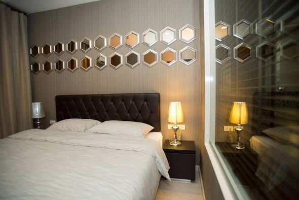 bedroom of RHYTHM Sukhumvit 44/1