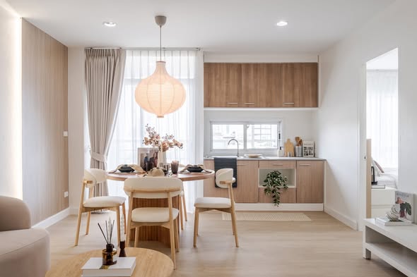 living room of S Condo Sukhumvit 50