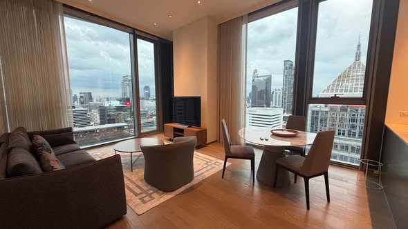 living room of SCOPE Langsuan