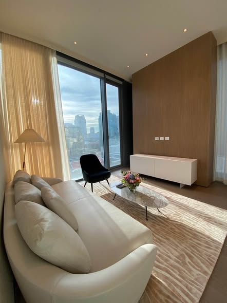 living room and bedroom of SCOPE Langsuan