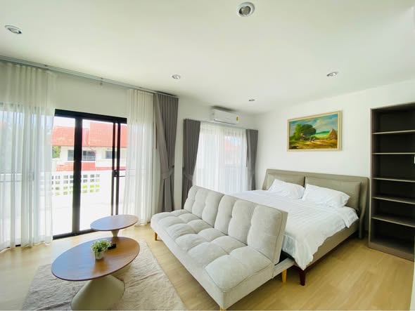 living room and bedroom and room interior of Seaside Symphony Luxury Party Pool Villa Pattaya (Private Pool and Exclusive Beach Access)