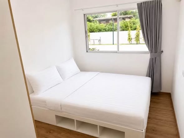 bedroom of เสนาคิทท์ เวสต์เกต-บางบัวทอง | SENA Kith Westgate – Bangbuathong