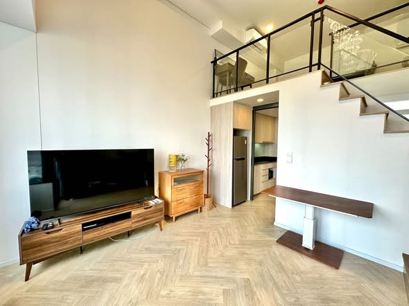 living room and room interior of Siamese residence landmark @ MRTA station