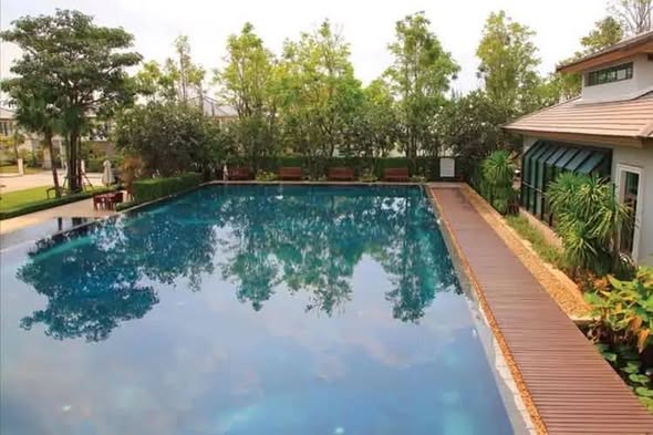pool of Siwalee Suvarnabhumi Village