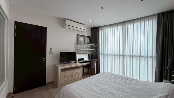 bedroom and room interior of Sky Walk Residences