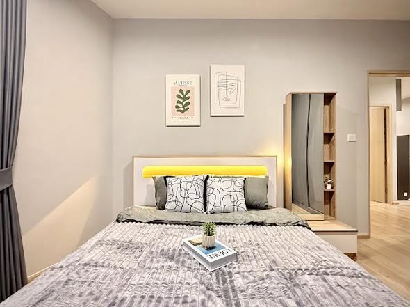 bedroom of Skyrise Avenue Sukhumvit 64