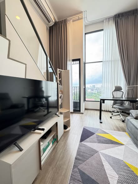 bedroom and living room of So Origin Kaset Interchange