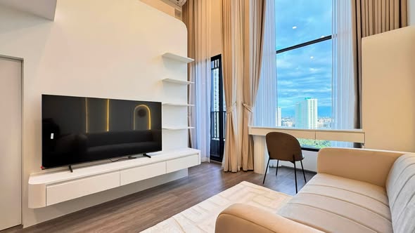living room of So Origin Kaset Interchange