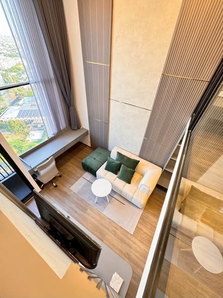 living room and bathroom of So Origin Kaset Interchange