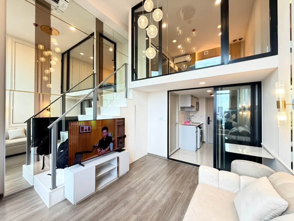 living room and room interior of So Origin Kaset Interchange