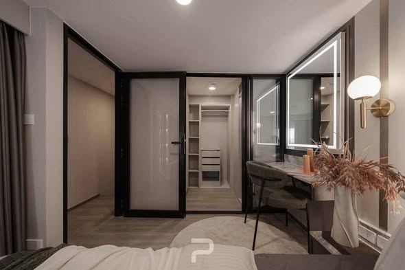 bedroom and room interior of SOHO​ BANGKOK​ RATCHADA​