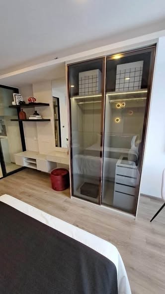bedroom and room interior of SOHO​ BANGKOK​ RATCHADA​