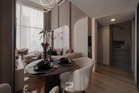 living room of SOHO​ BANGKOK​ RATCHADA​