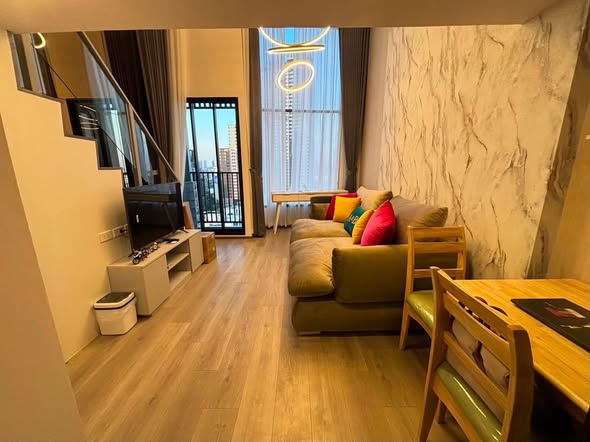 living room of SOHO​ BANGKOK​ RATCHADA​