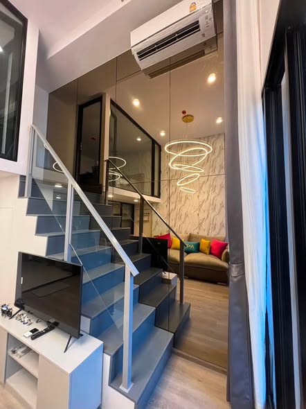 living room and room interior of SOHO​ BANGKOK​ RATCHADA​
