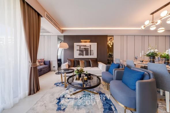 living room and bedroom of Soho House Bangkok
