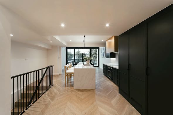 kitchen of SPACE Townhome