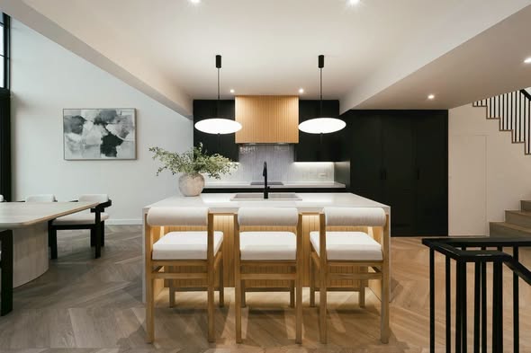 kitchen of SPACE Townhome
